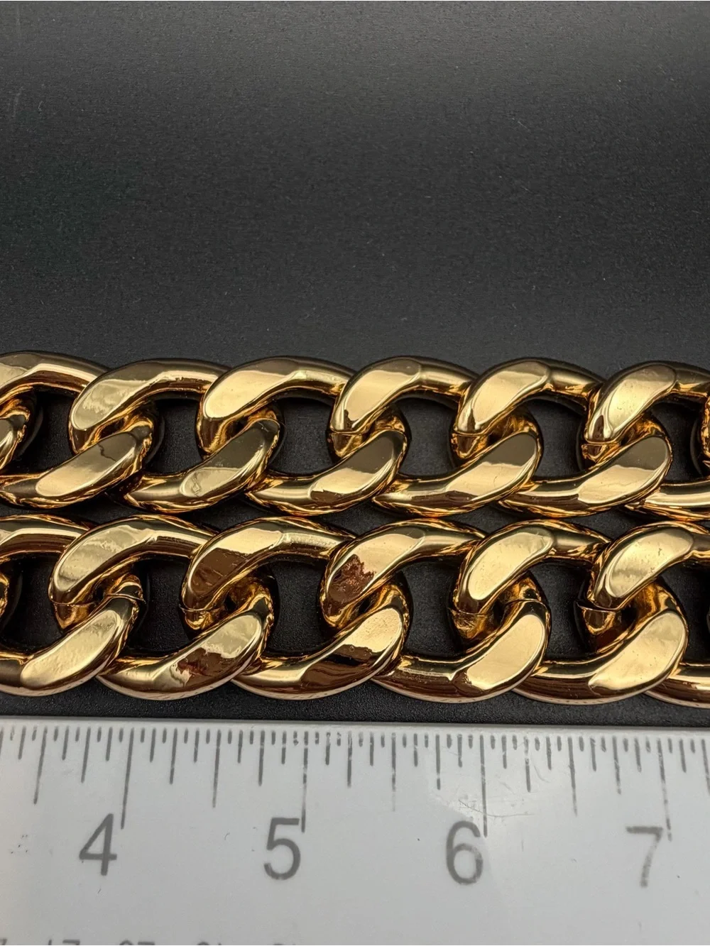 Sans Beast Elemental Chain Bag Strap in Shiny Gold #818. New with Tag!